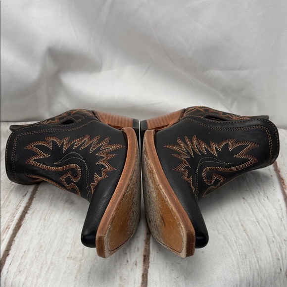 Ariat Women’s Black and Brown Western Boots Sz5 In Gorgeous Condition #0201 - Picture 9 of 12